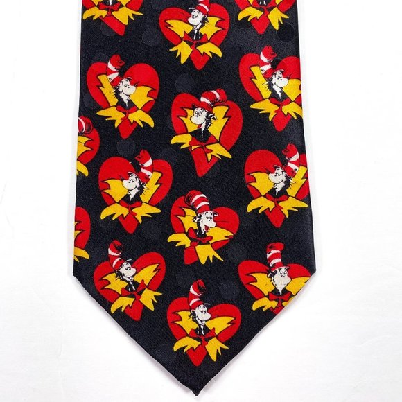 Dr. Seuss Other - Dr. Seuss Cat In The Hat Vtg 1994 Valentine Tie